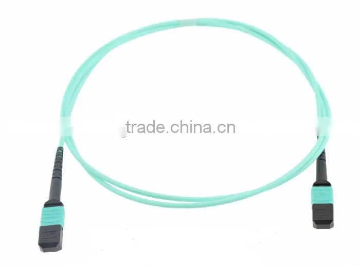 OM3 MPO / MTP Multimode Fiber Optic Patch Cable