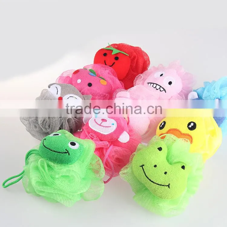 Bath flower plush animals
