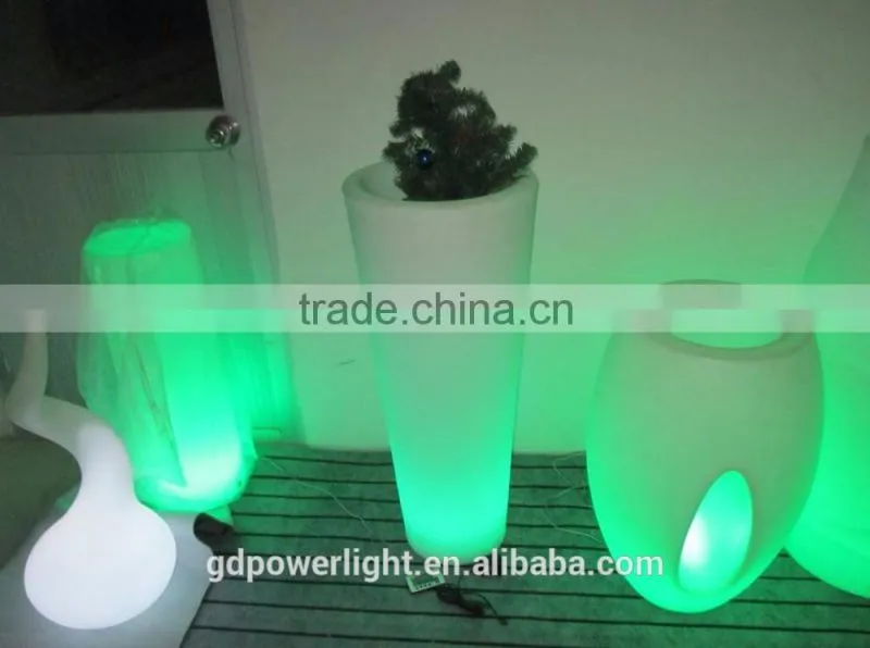 Led Flower pot with remote control YXF-3890A1