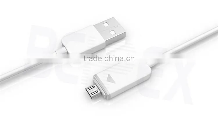 Glow in Dark Visible Colorful USB Data Charging Cable with LED
