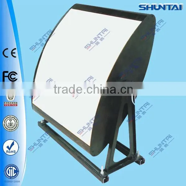 led single side restaurant menu cover light box