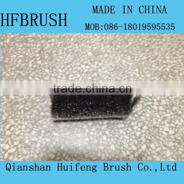 Steel wire spiral brush