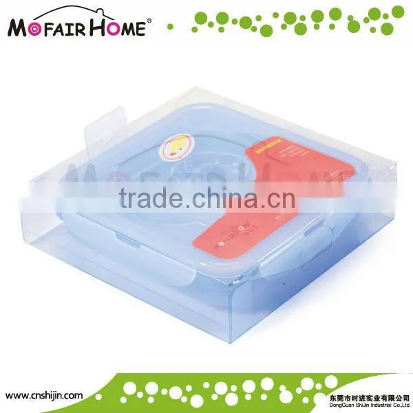 Food grade Round foldable silicone insulated food containers (FD003-1)