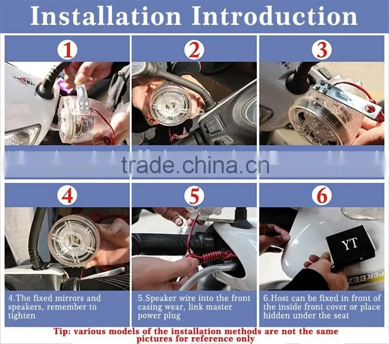 Motorcycle amplifier wifi home alarm system 3g alarm system