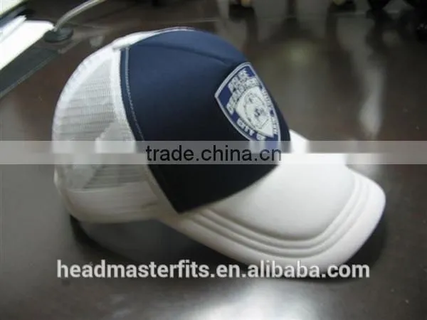 Printed logo short brill plain baseball caps mesh kids trucker cap foam hat