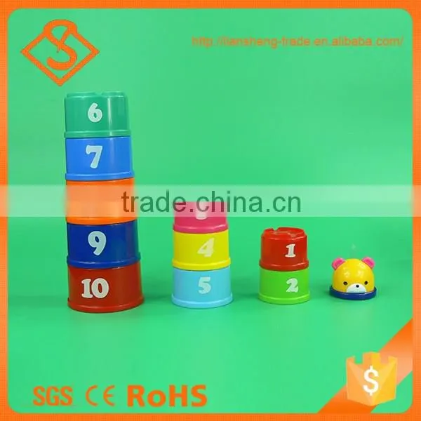 Smart plastic building blocks intelligence kids toys educational
