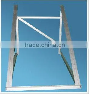 Solid,qualified and customed aluminium goass frame of special drawings