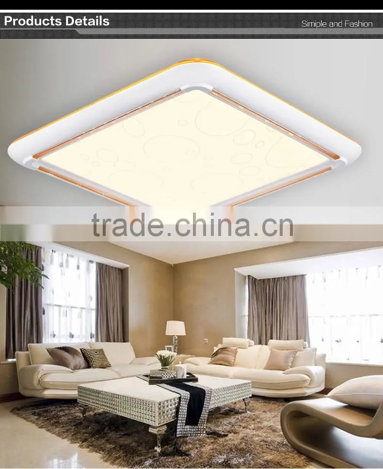 2016 new design led kitchen ceiling lights 520X520mm 30X2W