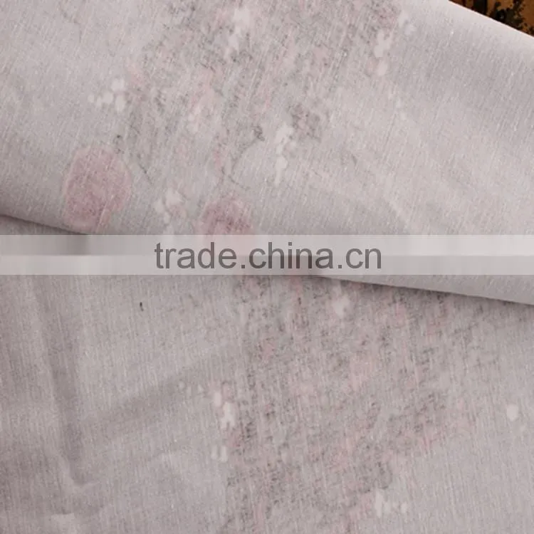 100 cotton fabric printed red roses design fabric textile for shirt