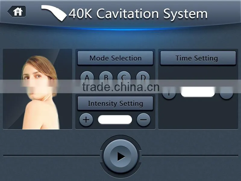 4 in 1 Vacuum RF lipo laser cavitation beauty machine for loss weight