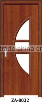 modern or classic design of interior doors with glass