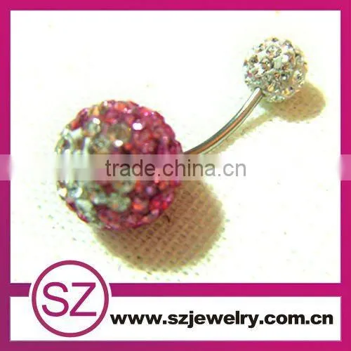 SBP0004 jet belly girls and ladies piercing jewelry 2015