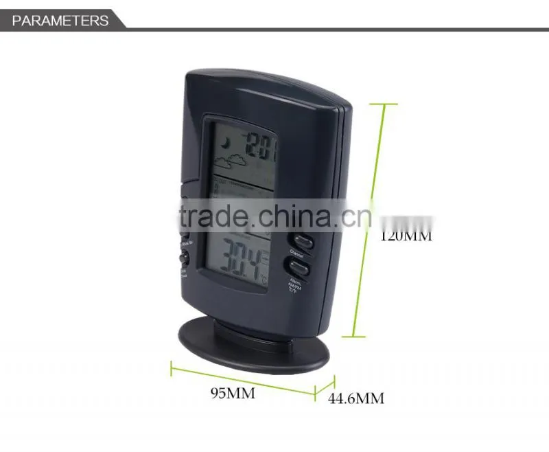 professional wireless 433mhz weather station paired max 4 sensors
