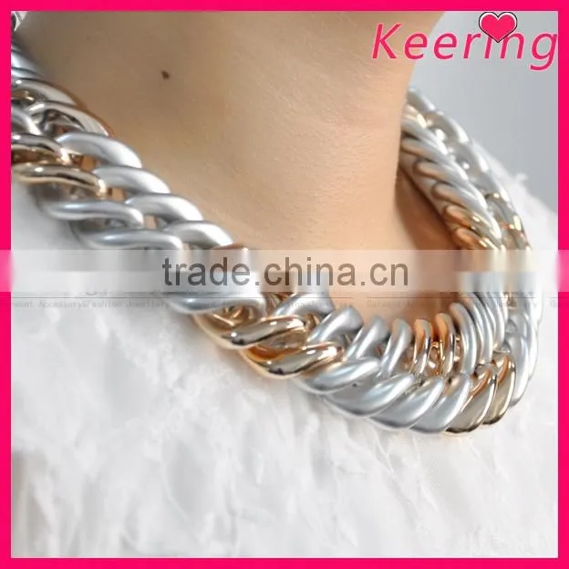 Wholesale new design big chain necklace WNK-254