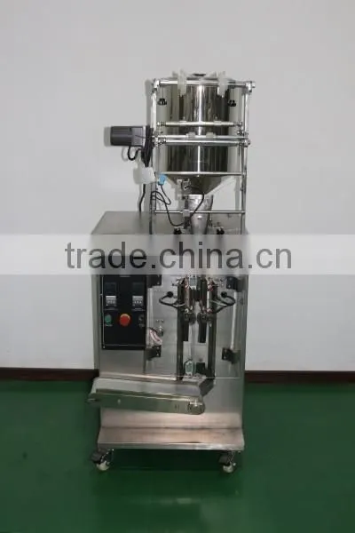 Powder sachet filling and sealing machine
