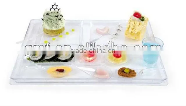 dinner set for children with bowl and spoon, plastic with custom design