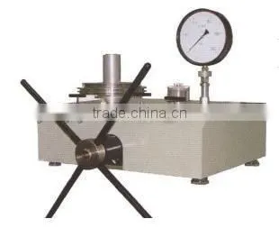 high pressure deadweight pressure testers
