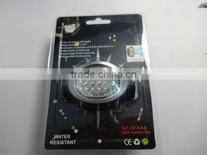 HJ-6001 LED HEADLIGHT 8 LED WITH 3 LIGHTING MODES HEADLIGHT