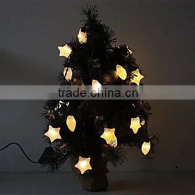 12W waterproof led big star string light for outdoor decoration