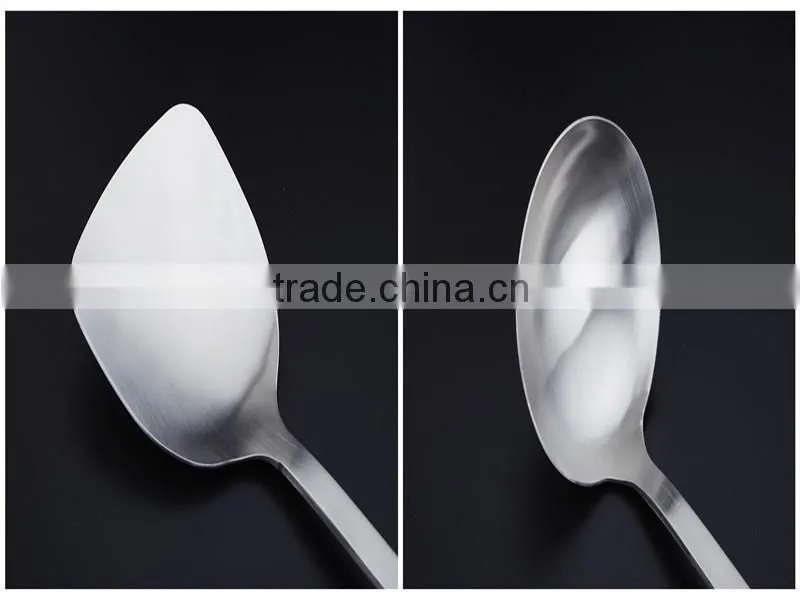 Top Choice 18/10 Satin Finish Kitchen Utensil Stainless Steel Soup Ladle and Turner