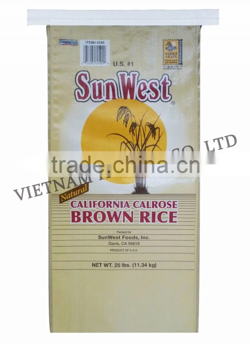 Vietnam Reusable BOPP Laminated PP Woven bag for USA Market