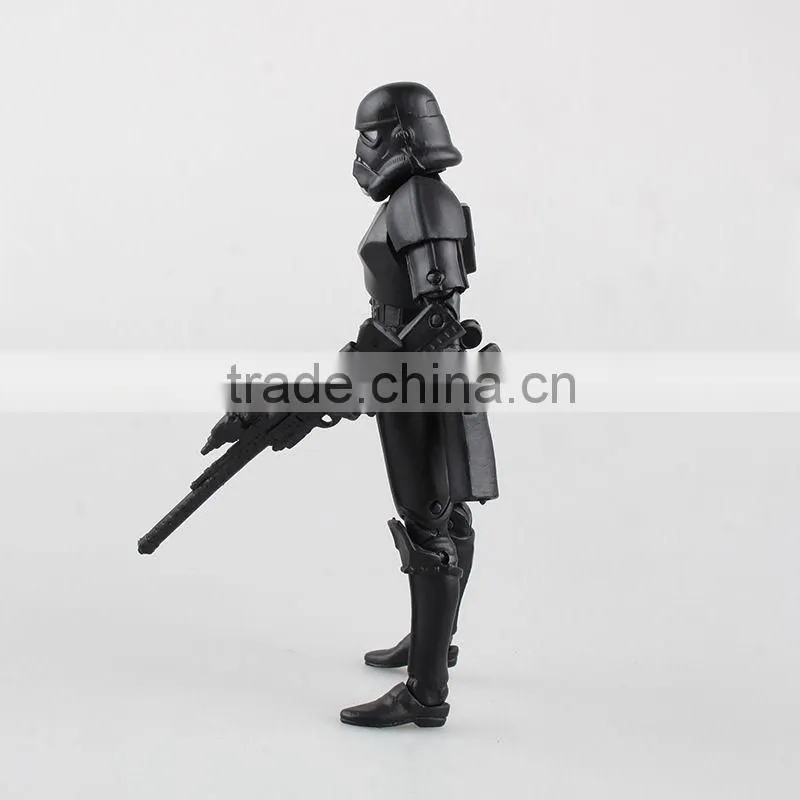 Force awakening Black Warrior 6in.shadow soldiers stormtrooper Toys