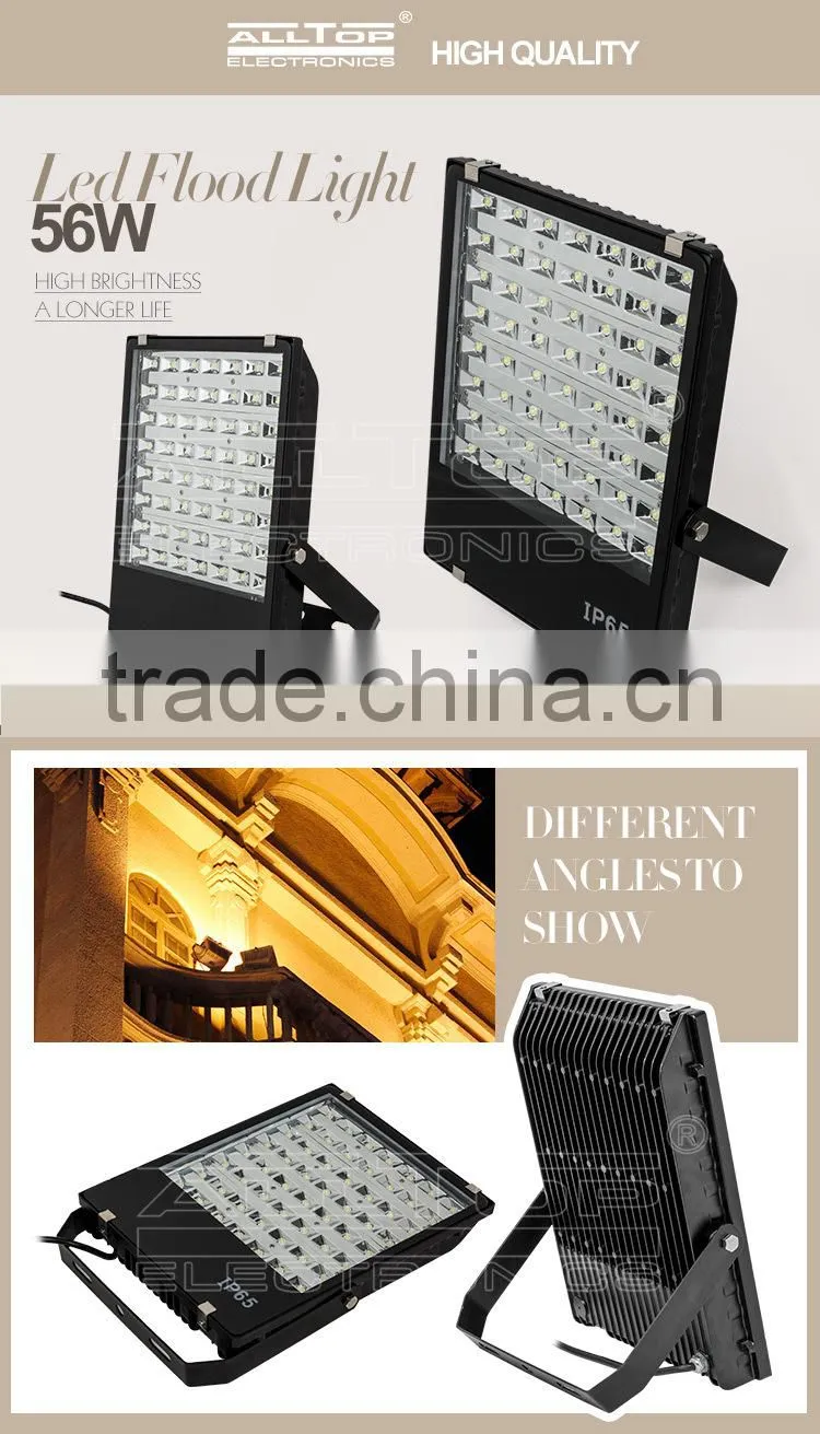 High efficiency bridgelux cob 56w led flood light fixture