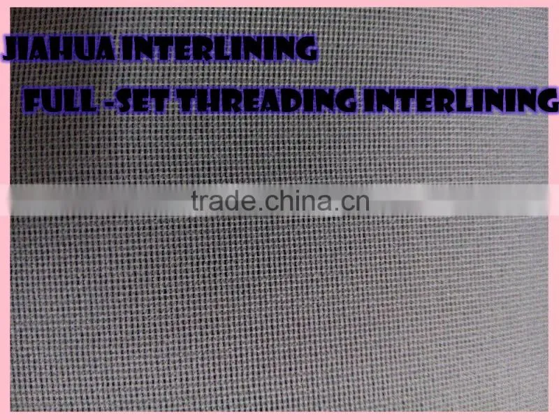 40D full-set threading warp knitted fusible interlining