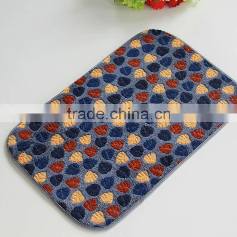 coral fleece DOOR MAT coral fleece bathroom floor rugs mat