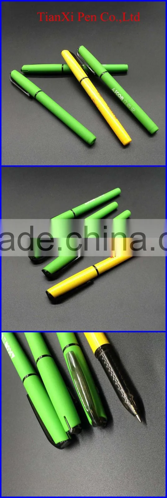wholesale 2015 hot selling cheap plastic pilot gel pen