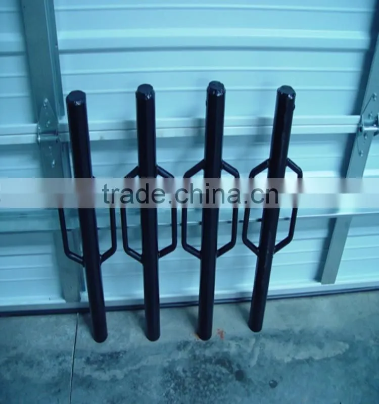 used install Handles metal post drivers
