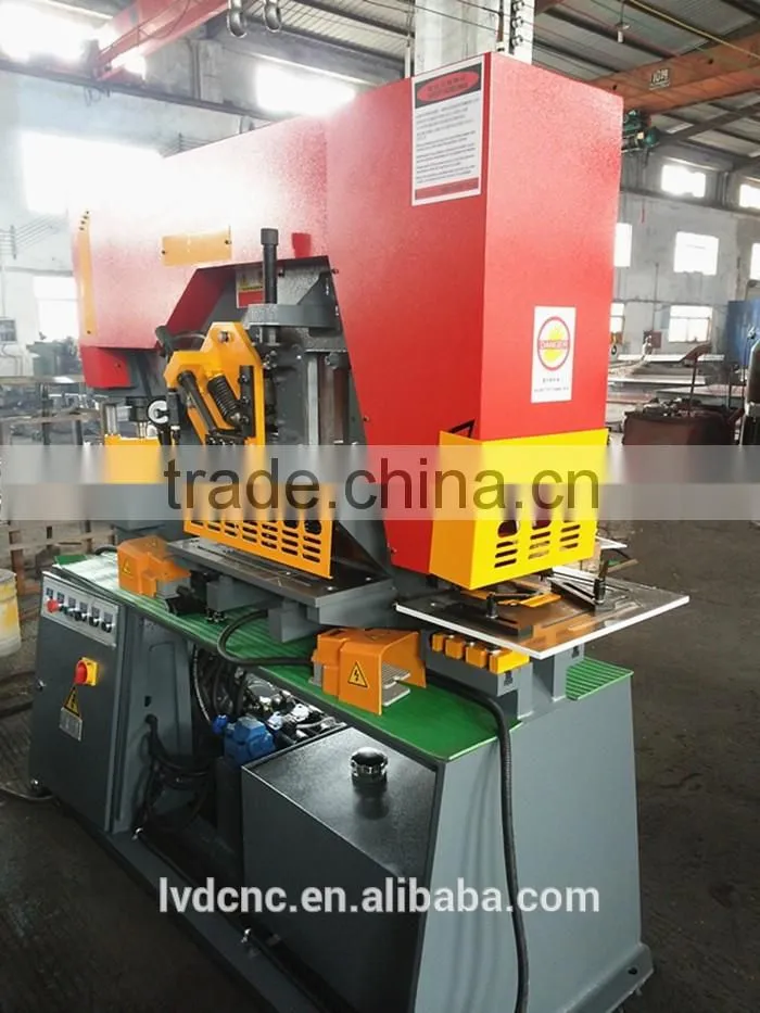 LVD-CNC Q35Y Series 16 20 25 30 Series Universal Multi function Hydraulic ironworker Q35Y-16