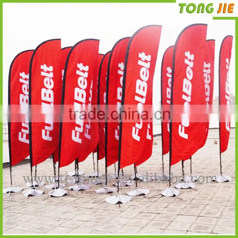 Digital printing retractable flag