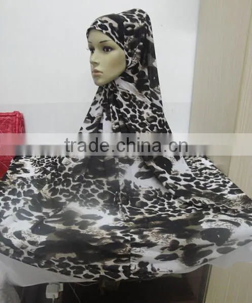 H303 latest big size print muslim hijab,islamic scarf,pray hijab