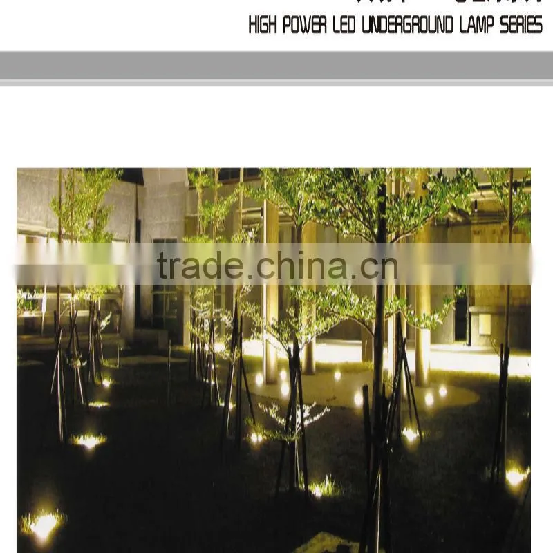 warm white 3W/5W/7W high power LED underground Lights