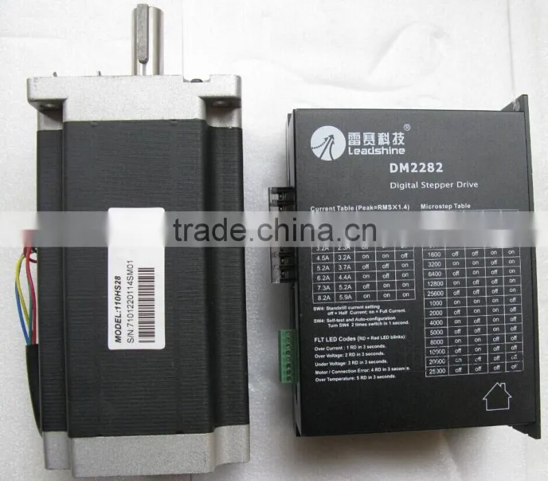 110HS28+DM2282 toauto 110 volt ac textile machine stepper motor controller kit