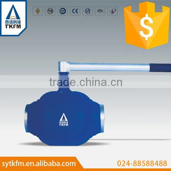full port socket weld end fully welded ball valve