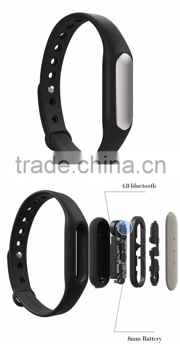 In Stock 100% Original IP67 waterproof smart pulse Passometer Fitness Tracker Xiaomi Mi Band 1S Miband Bracelet For Android IOS