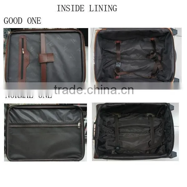 New style and fashion PU business travel luggage
