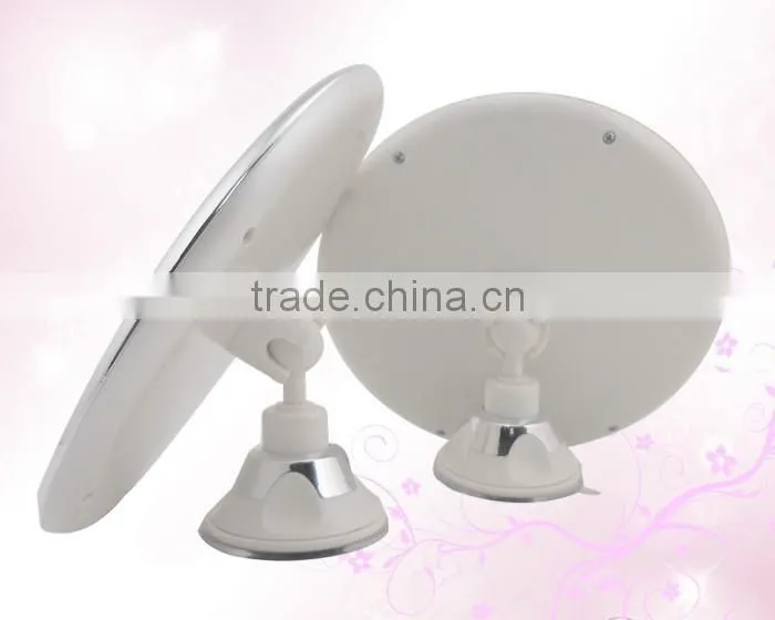 Big size magnifying makeup mirror with adjustable suction cup