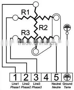 Type 9ST6, Immersion heater with dia. 100mm x 100mm plastic enclosure