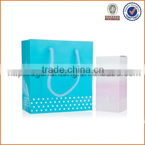 Navy blue tissue paper bag