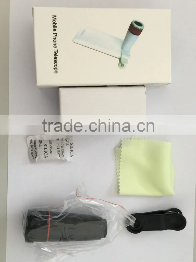 2015 Newest Products BR004 8X Mobile Monocular Telescope ,Monocular for Iphone,pocket monocular