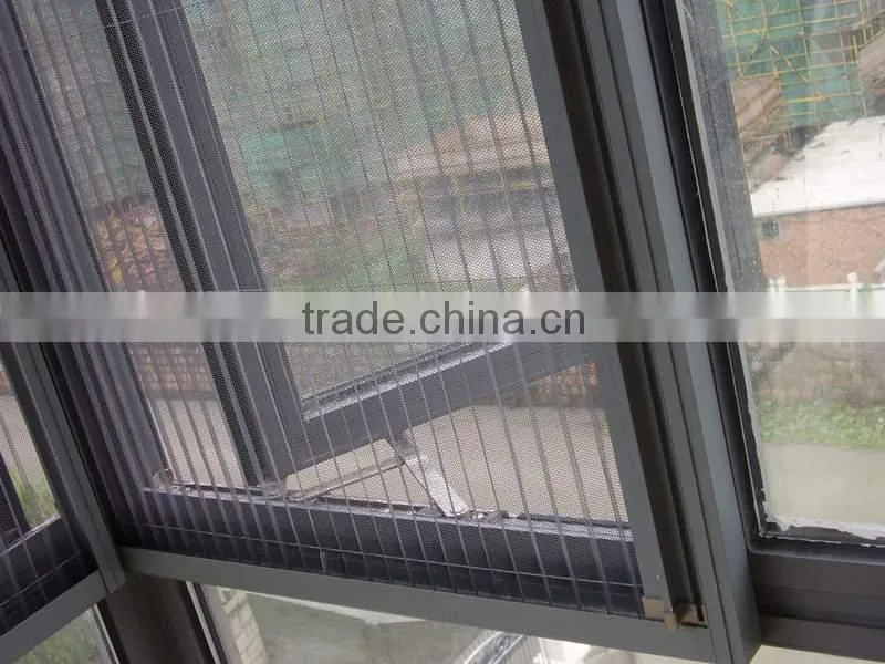 Guanghzou factory stainless steel security window screen/mosquit screen netting