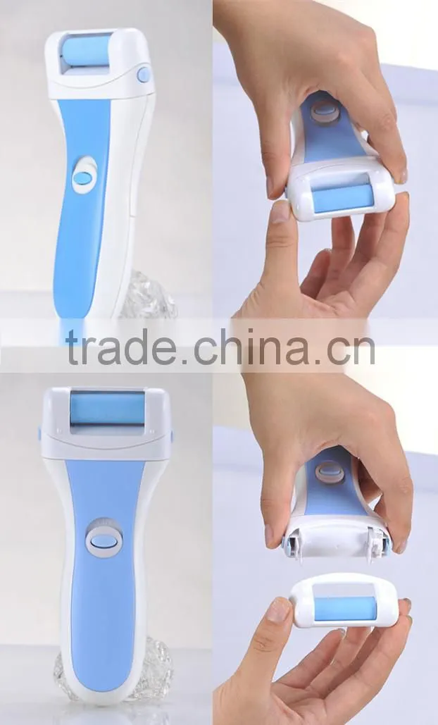 Detacheable Head Design Battery Operated foot buffer /Pedicure machine/foot file in Summer solution