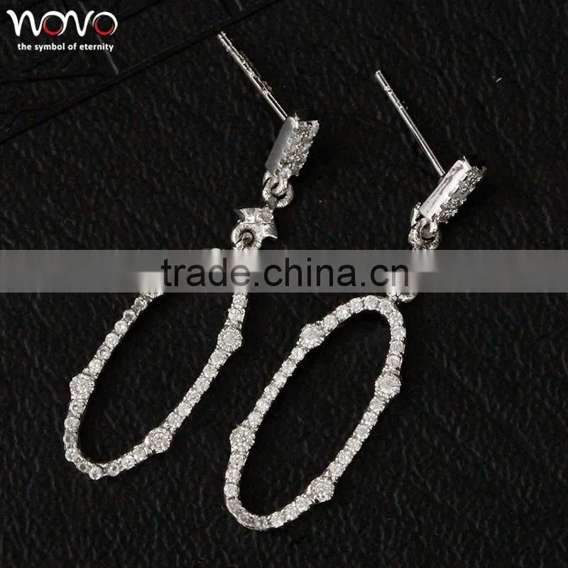 Wholesale 2016 new gold design fashion chinese brass earrings