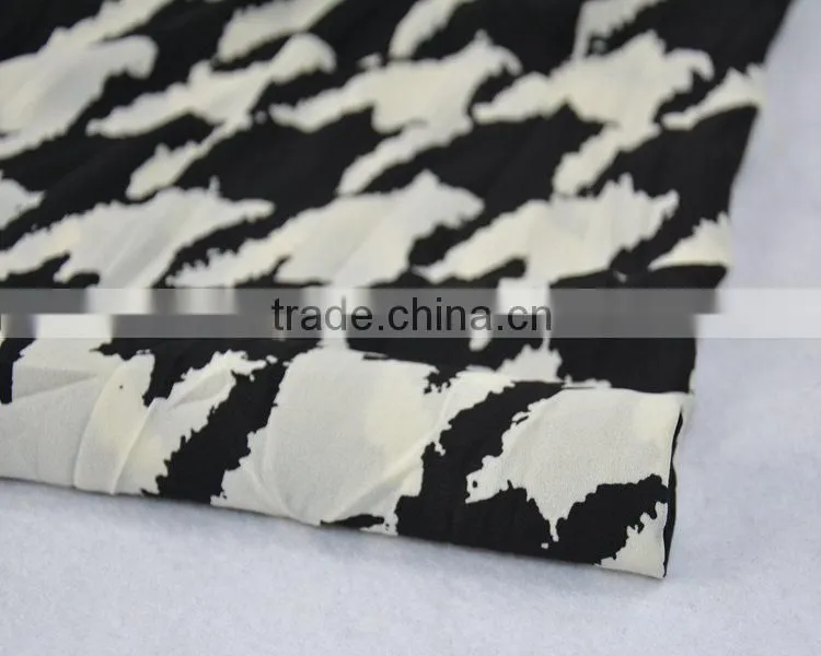 Jiufan Textile High Quality Woven 100% Polyester Printed Georgette Fabric with Competitive Price