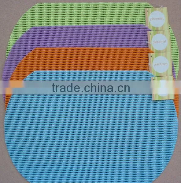 eco friendly foam pvc colorful placemats