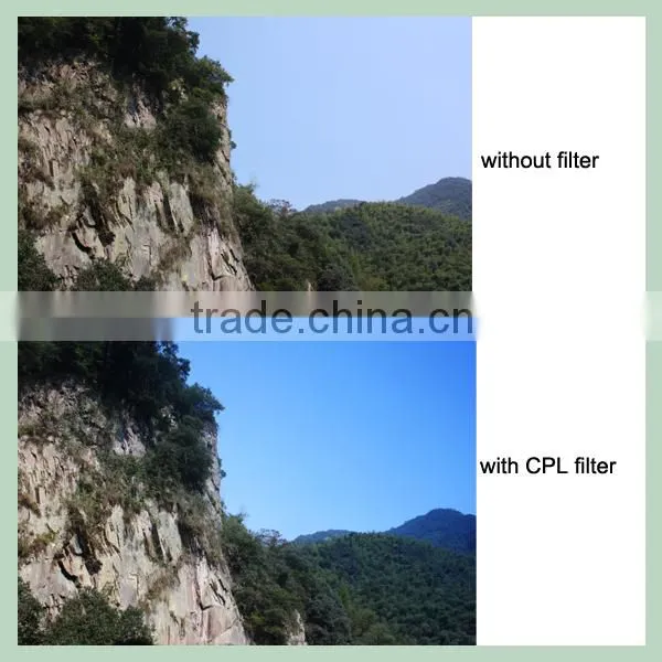 TS-CPL Wholesale camera CPL filter,camera lens CPL filter,multi-coating Polarize filter