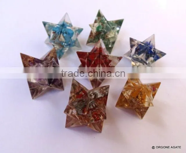 Orgonite Merkaba Star : Chakra Wholesale Sets